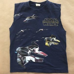 Star Wars Cut Sleeves Muscle Tee